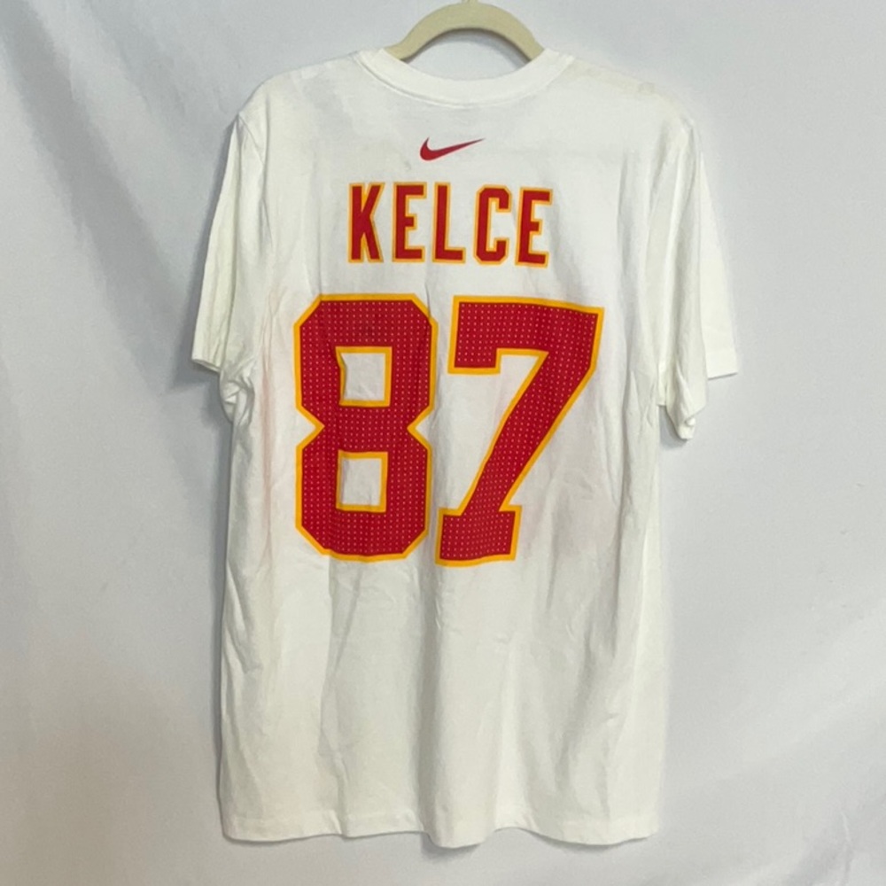 Kansas City Chiefs Travis Kelce 87 Nike NFL Team Apparel NWT Size L